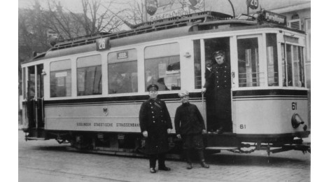Straßenbahn Anfang 20. Jahrhundert